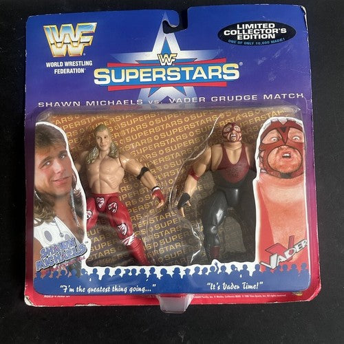 WWE Jakks Wf Superstars 1996 Shawn Michaels Vader Action Figure Sealed Wrestlers