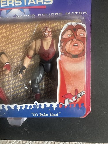 WWE Jakks Wf Superstars 1996 Shawn Michaels Vader Action Figure Sealed Wrestlers