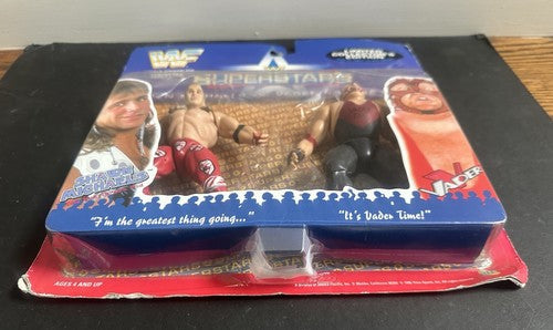 WWE Jakks Wf Superstars 1996 Shawn Michaels Vader Action Figure Sealed Wrestlers