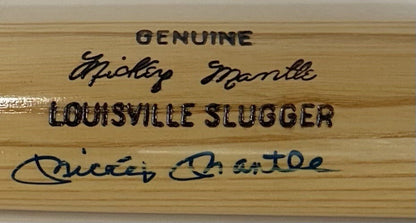 Mickey Mantle Signed LS Packer Hand Painted Model Bat Yankees Autograph PSA HOF