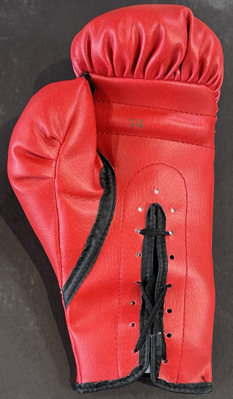 Muhammad Ali Signed Red Everlast Boxing Glove Pair Mint Autograph Steiner OA COA