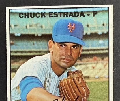 1967 Topps Set-Break High #537 Chuck Estrada Mint Beauty Ny Mets