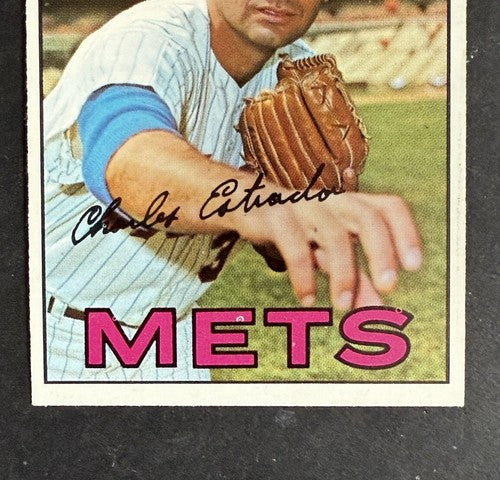 1967 Topps Set-Break High #537 Chuck Estrada Mint Beauty Ny Mets