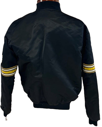 Pittsburgh Steelers Vintage NFL Authentic Pro Line Starter Bomber Jacket Size L