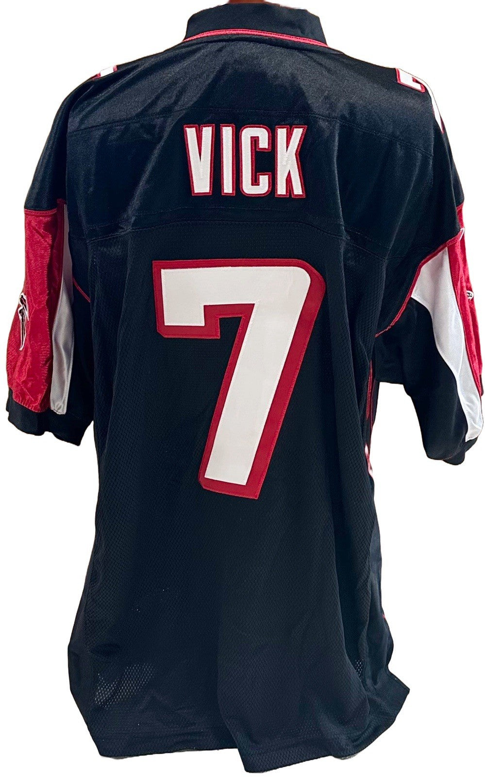 Michael Vick Falcons NFL Reebok Authentic On Field Black #7 Jersey Sz 54 New