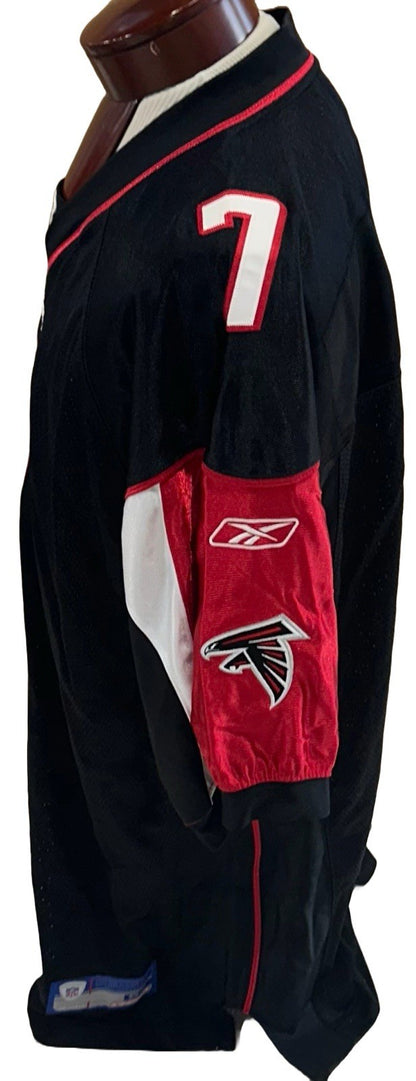 Michael Vick Falcons NFL Reebok Authentic On Field Black #7 Jersey Sz 54 New