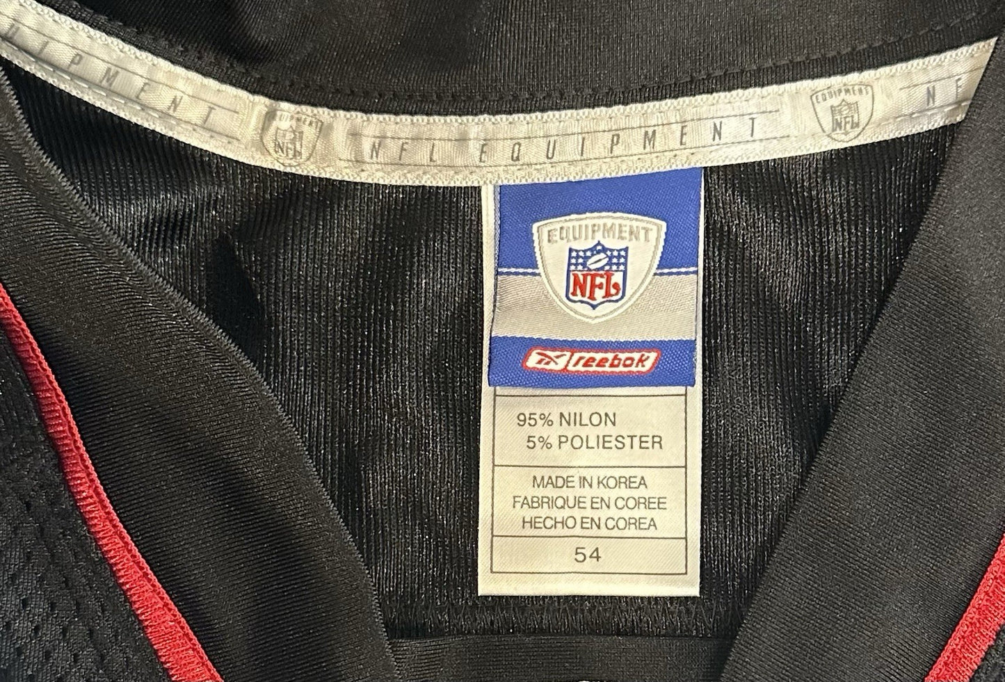 Michael Vick Falcons NFL Reebok Authentic On Field Black #7 Jersey Sz 54 New
