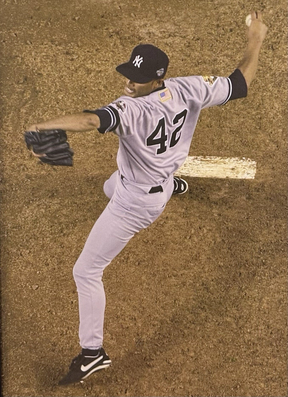Mariano Rivera Signed 12x36 Framed Pano Photo Yankees HOF 2019 Autograph Steiner