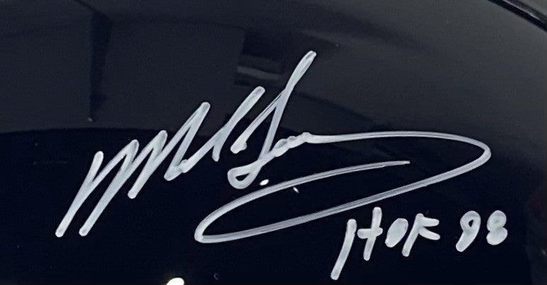 Mike Singletary Signed Pro Line Authentic FS Bears Helmet HOF 98 Auto JSA COA