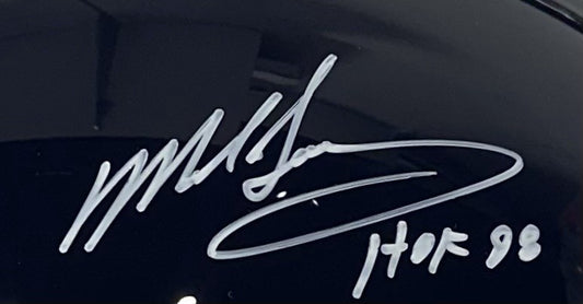 Mike Singletary Signed Pro Line Authentic FS Bears Helmet HOF 98 Auto JSA COA