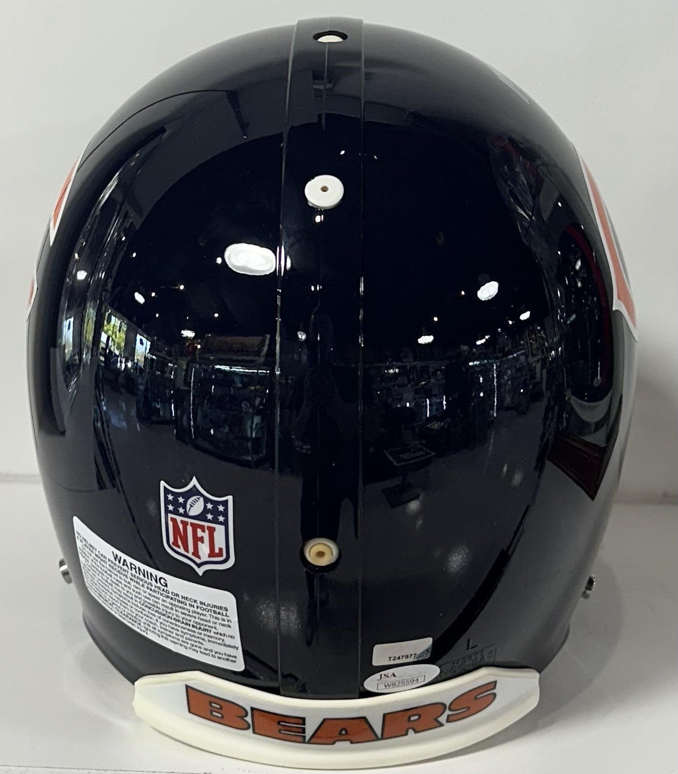 Mike Singletary Signed Pro Line Authentic FS Bears Helmet HOF 98 Auto JSA COA