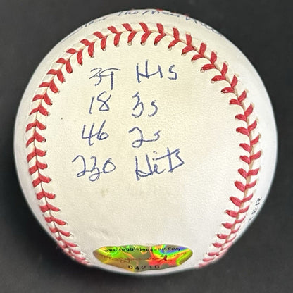 Stan Musial Signed Official NL Baseball MVP Stat Mint Auto /48 HOF rj.com COA