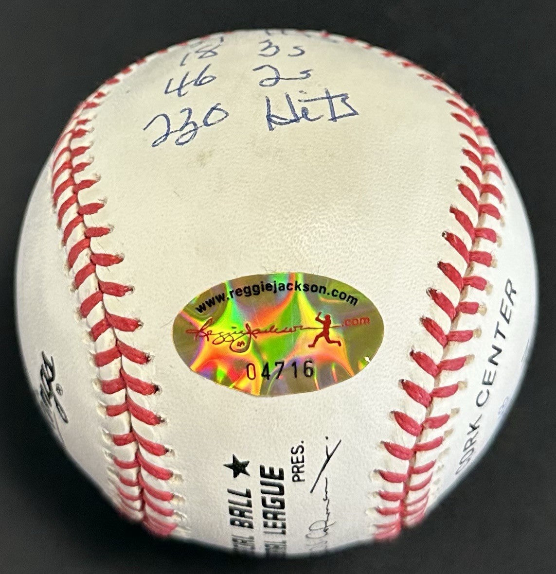Stan Musial Signed Official NL Baseball MVP Stat Mint Auto /48 HOF rj.com COA