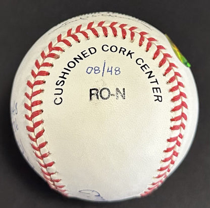 Stan Musial Signed Official NL Baseball MVP Stat Mint Auto /48 HOF rj.com COA