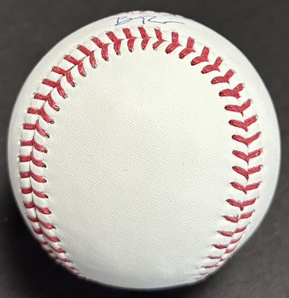 Ben Rice Signed Official MLB Baseball NY Yankees Uncle Ben Autograph Steiner COA