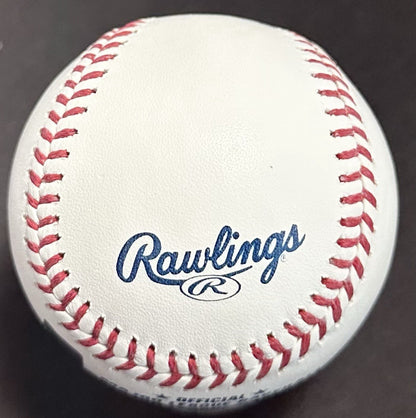 Ben Rice Signed Official MLB Baseball Yankees Ivy League Autograph Steiner COA
