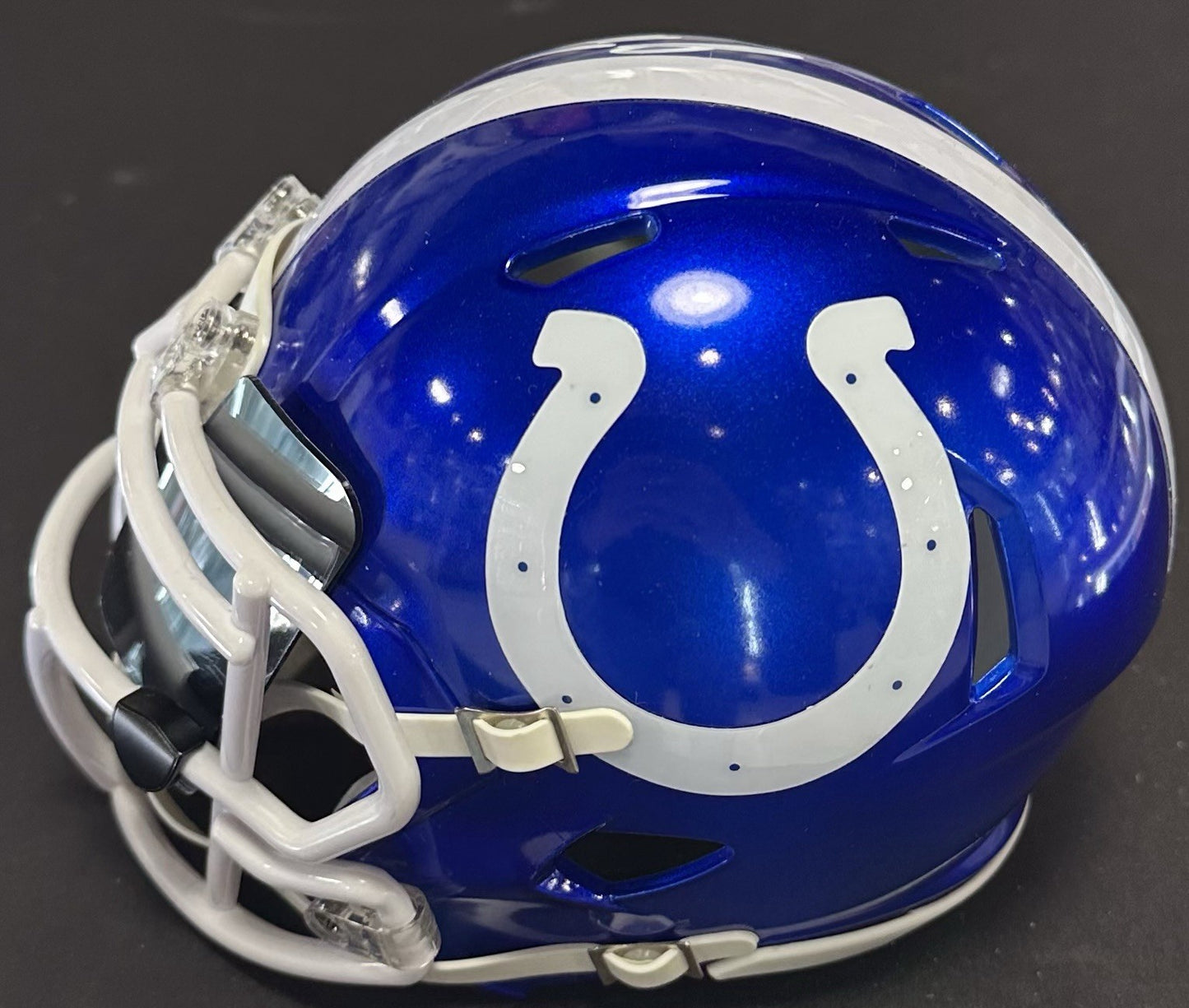 Jonathan Taylor Signed Colts Flash Alternate Speed Mini Helmet Auto Fanatics COA