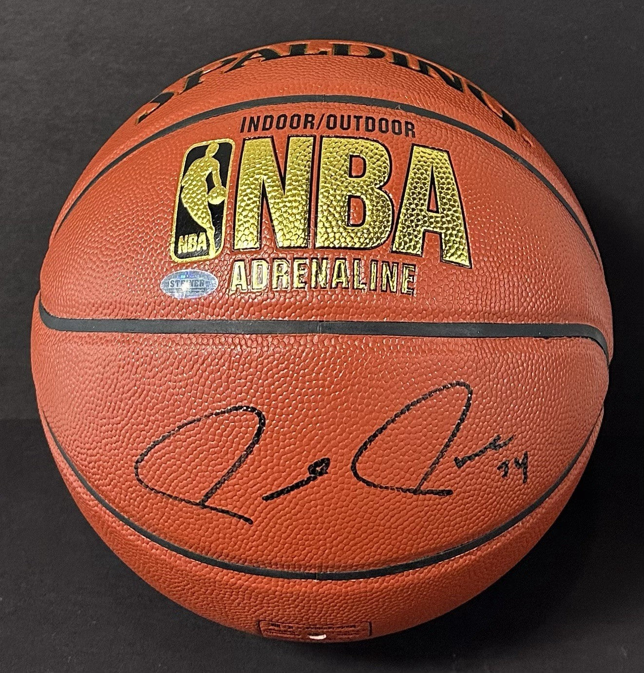 Paul Pierce Signed Spalding I/O Basketball #34 Auto Celtics Steiner Holo COA HOF