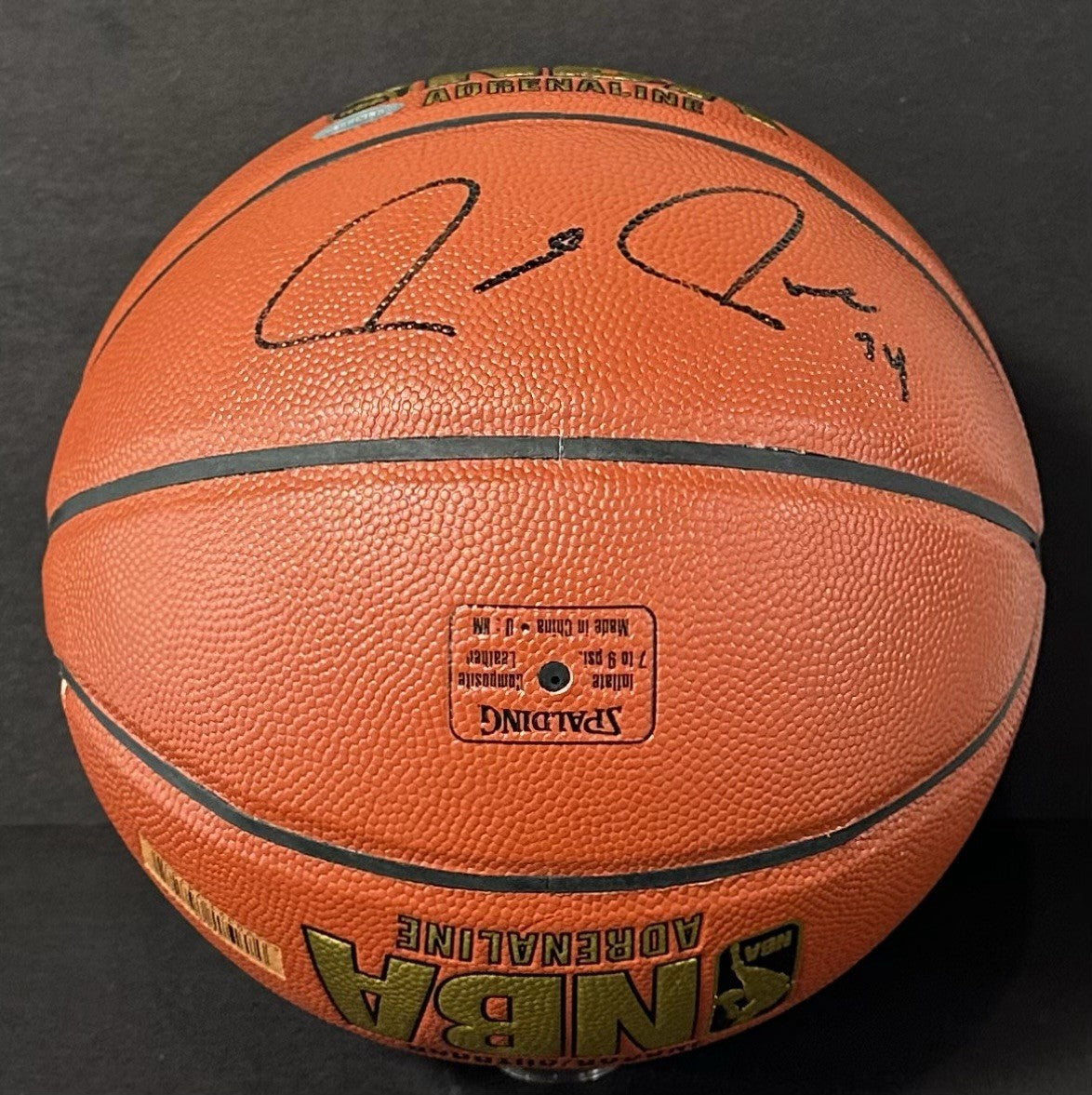 Paul Pierce Signed Spalding I/O Basketball #34 Auto Celtics Steiner Holo COA HOF