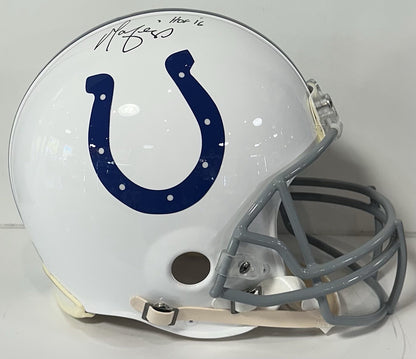 Marvin Harrison Signed Colts Pro Line Authentic FS Helmet HOF 16 Auto Fanatics