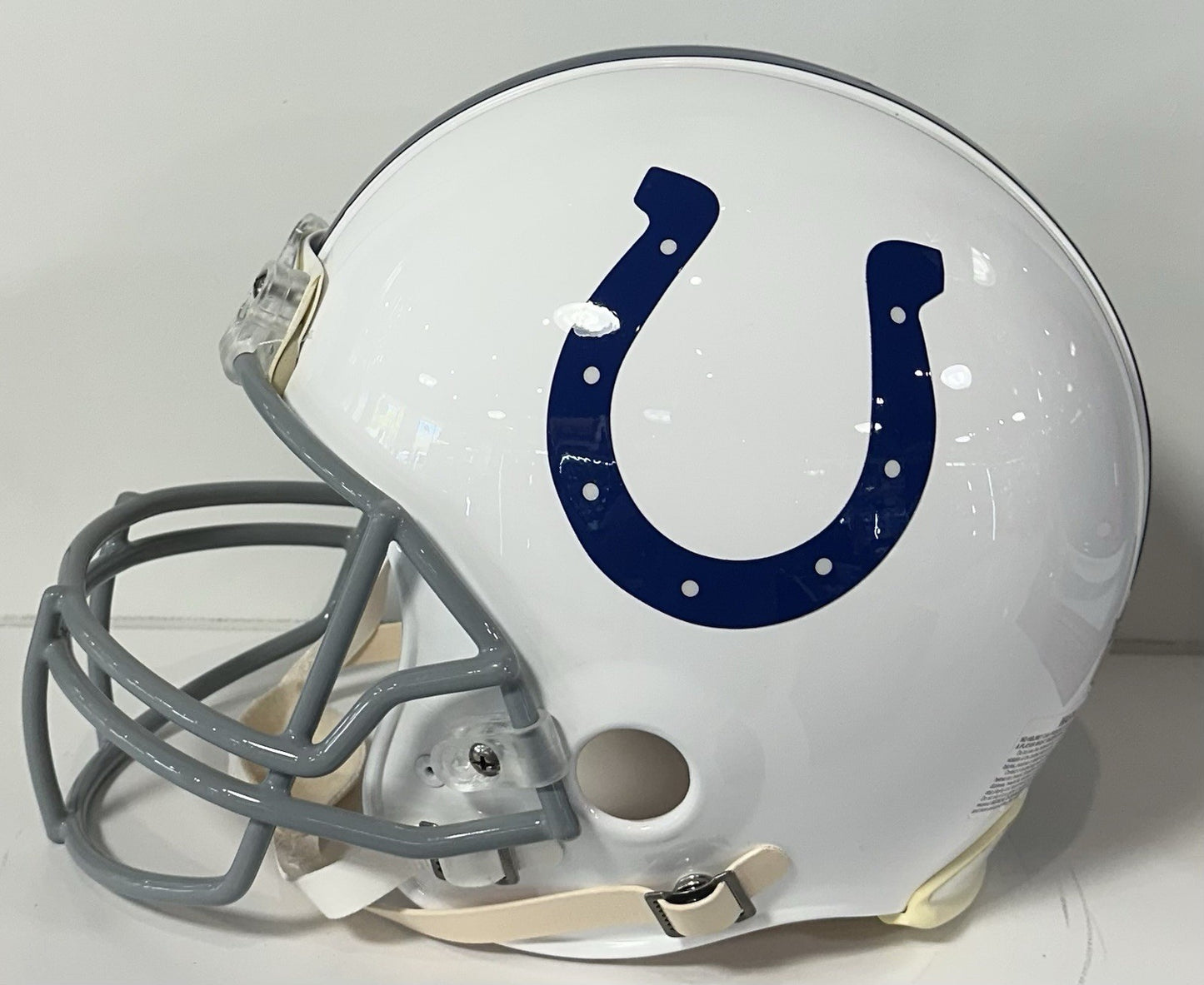 Marvin Harrison Signed Colts Pro Line Authentic FS Helmet HOF 16 Auto Fanatics