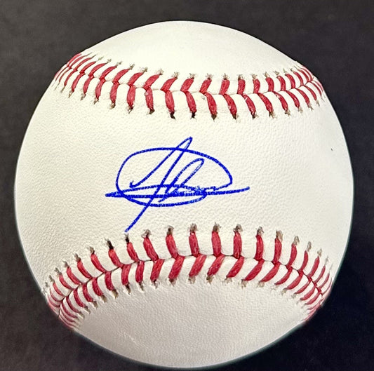 JASSON DOMINGUEZ YANKEES SIGNED Official Baseball Mint Rookie Auto FANATICS MLB
