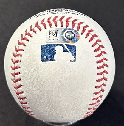 JASSON DOMINGUEZ YANKEES SIGNED Official Baseball Mint Rookie Auto FANATICS MLB