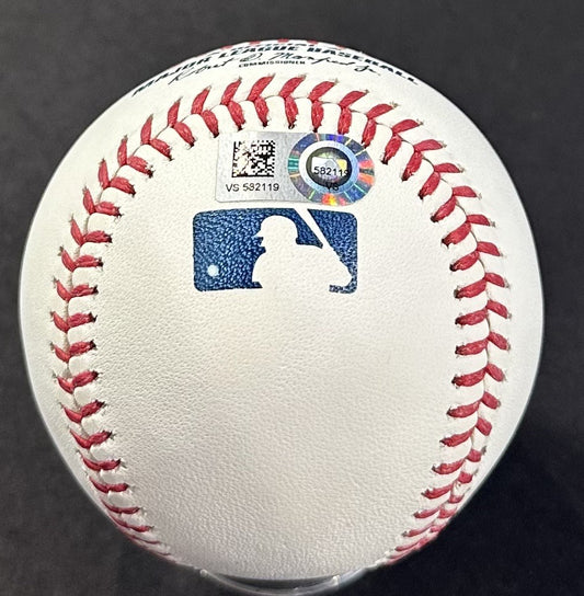 JASSON DOMINGUEZ YANKEES SIGNED Official Baseball Mint Rookie Auto FANATICS MLB