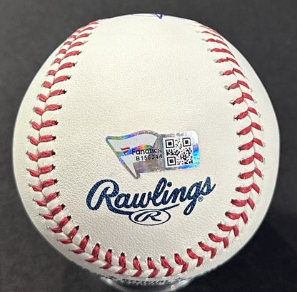 JASSON DOMINGUEZ YANKEES SIGNED Official Baseball Mint Rookie Auto FANATICS MLB
