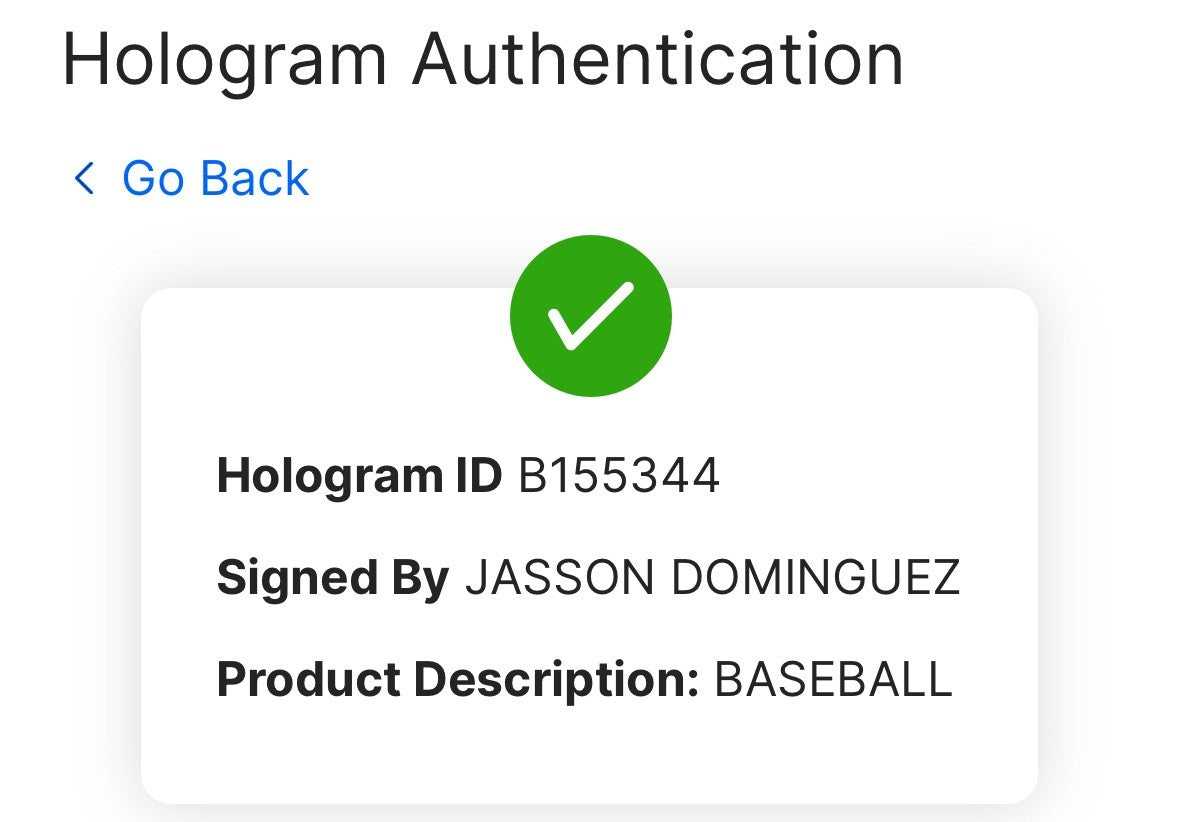 JASSON DOMINGUEZ YANKEES SIGNED Official Baseball Mint Rookie Auto FANATICS MLB