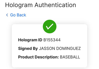 JASSON DOMINGUEZ YANKEES SIGNED Official Baseball Mint Rookie Auto FANATICS MLB