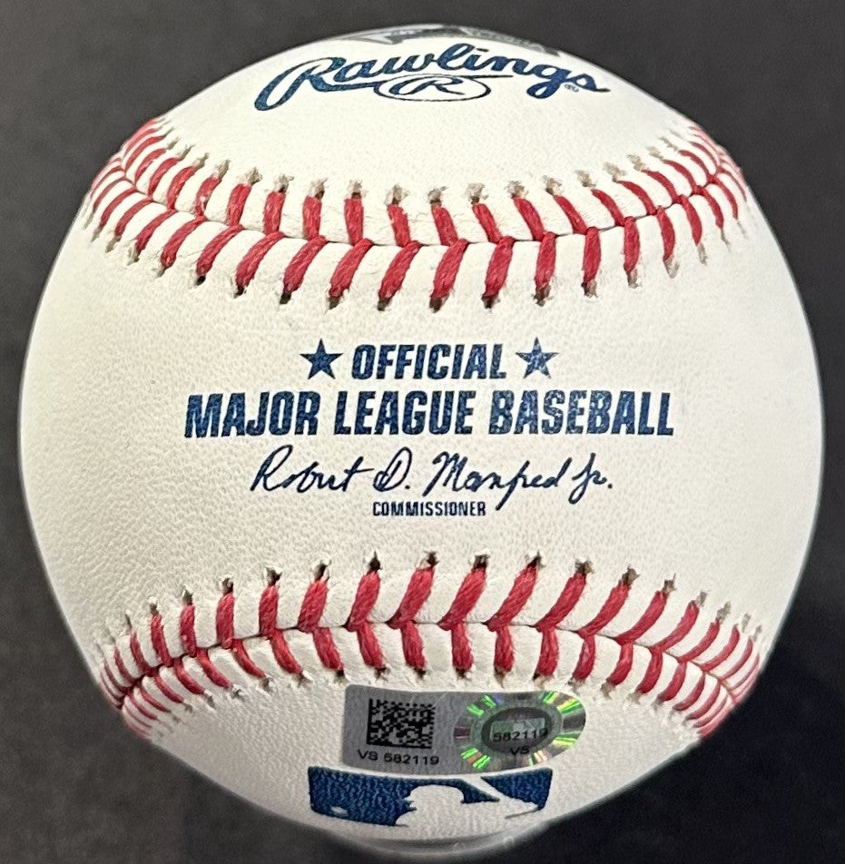 JASSON DOMINGUEZ YANKEES SIGNED Official Baseball Mint Rookie Auto FANATICS MLB