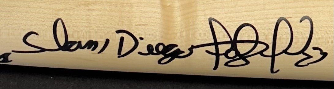 Fernando Tatis Jr Padres Signed Victus Game Bat Slam Diego Auto Fanatics & MLB