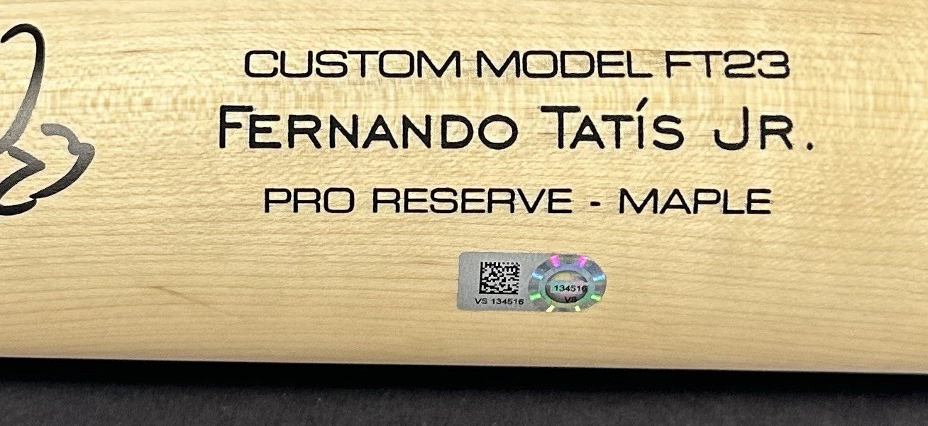 Fernando Tatis Jr Padres Signed Victus Game Bat Slam Diego Auto Fanatics & MLB