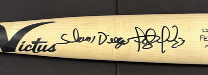 Fernando Tatis Jr Padres Signed Victus Game Bat Slam Diego Auto Fanatics & MLB