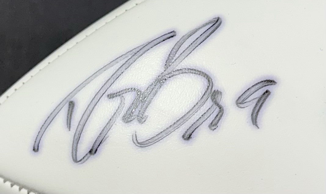 Drew Brees Signed Saints White Panel NFL Football SB XLVI #9 Autograph Fanatics
