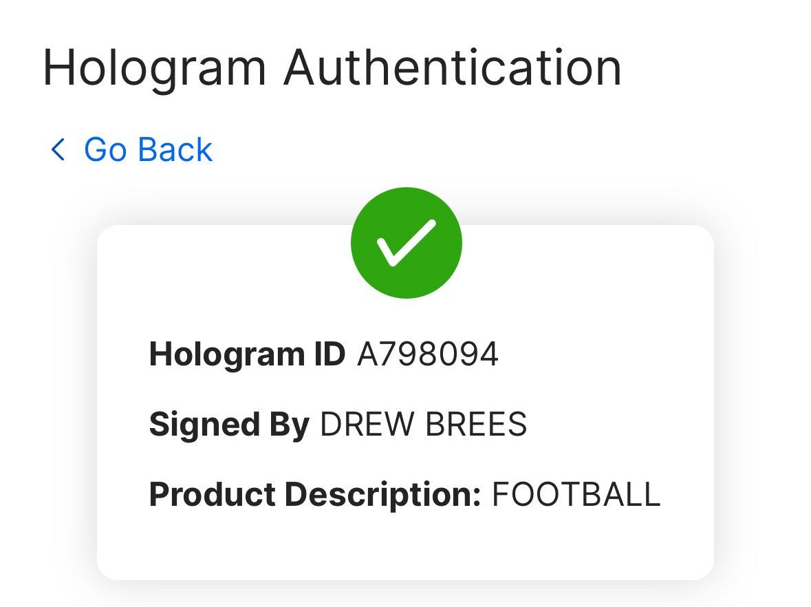 Drew Brees Signed Saints White Panel NFL Football SB XLVI #9 Autograph Fanatics