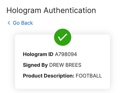 Drew Brees Signed Saints White Panel NFL Football SB XLVI #9 Autograph Fanatics