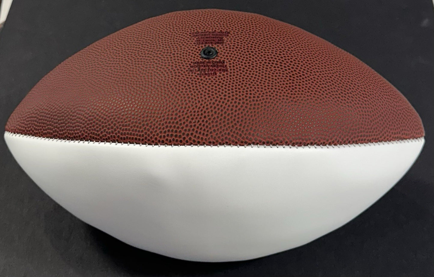 Drew Brees Signed Saints White Panel NFL Football SB XLVI #9 Autograph Fanatics
