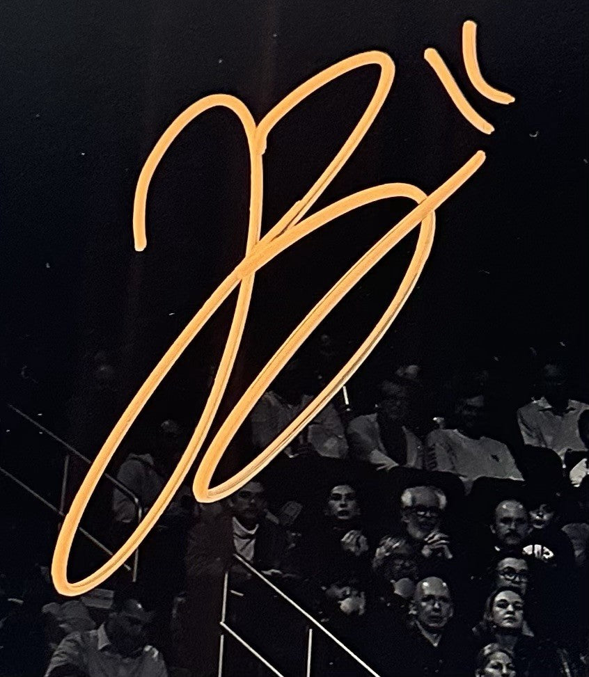 Jalen Brunson Signed 11x14 Spotlight Photo Framed NY Knicks Mint Auto Fanatics