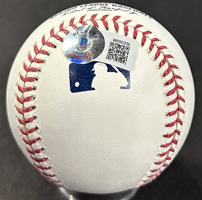 Kodai Senga Mets Dual Signed Kanji + English Official MLB Baseball Mets Auto BAS