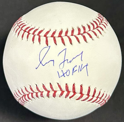 Greg Maddux Signed Official MLB Baseball Braves HOF 14 Autograph Steiner COA