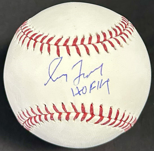 Greg Maddux Signed Official MLB Baseball Braves HOF 14 Autograph Steiner COA