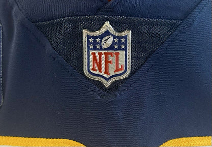 Linval Joseph 2021 Game Used Nike On Field Alternate LA Chargers Jersey Patch