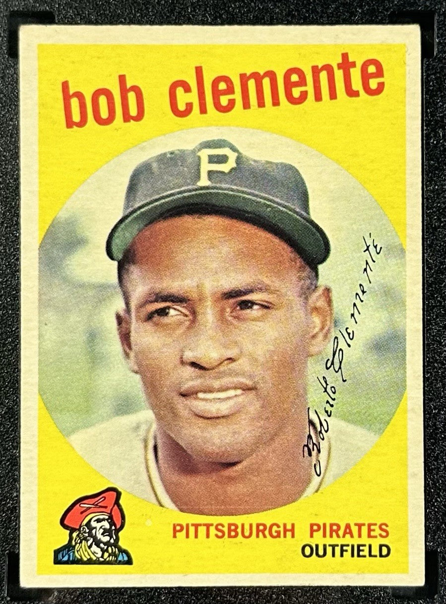 1959 Topps #478 Roberto Bob Clemente SGC 5 EX Pirates HOF Sharp Centered Beauty