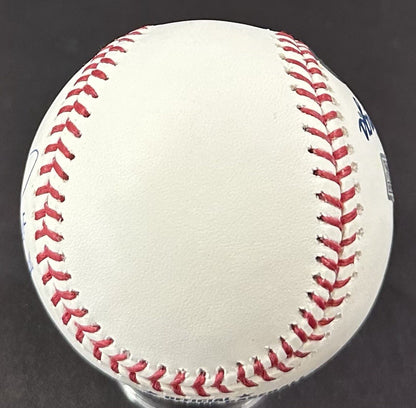 Mike Piazza Signed MLB HOF Logo Baseball HOF 2016 Autograph Mets Fanatics COA