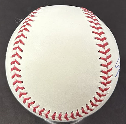 Mike Piazza Signed MLB HOF Logo Baseball HOF 2016 Autograph Mets Fanatics COA