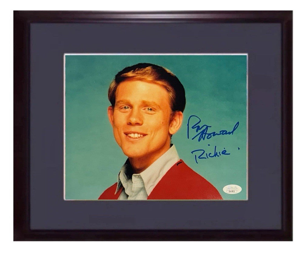 Ron Howard Signed 8x10 Framed Photo Richie Mint Autograph Happy Days JSA COA