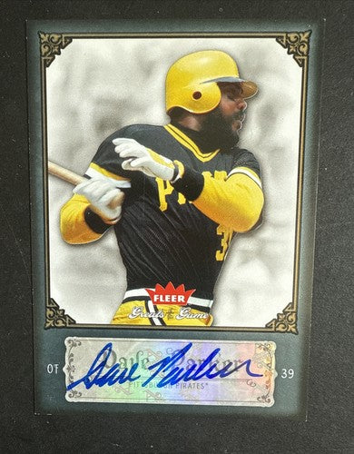2006 Fleer Greats of the Game Dave Parker #24 VERY RARE SP MINT AUTO Pirates HOF
