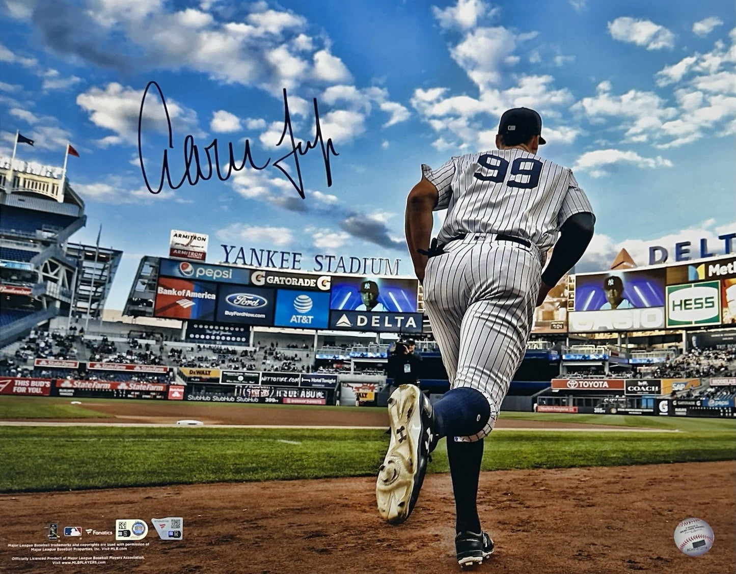 Aaron Judge NY Yankees Signed 16x20 Photo Framed Mint Autograph Fanatics COA